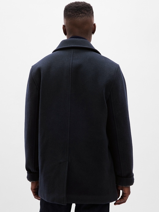 Image number 4 showing, Wool Peacoat
