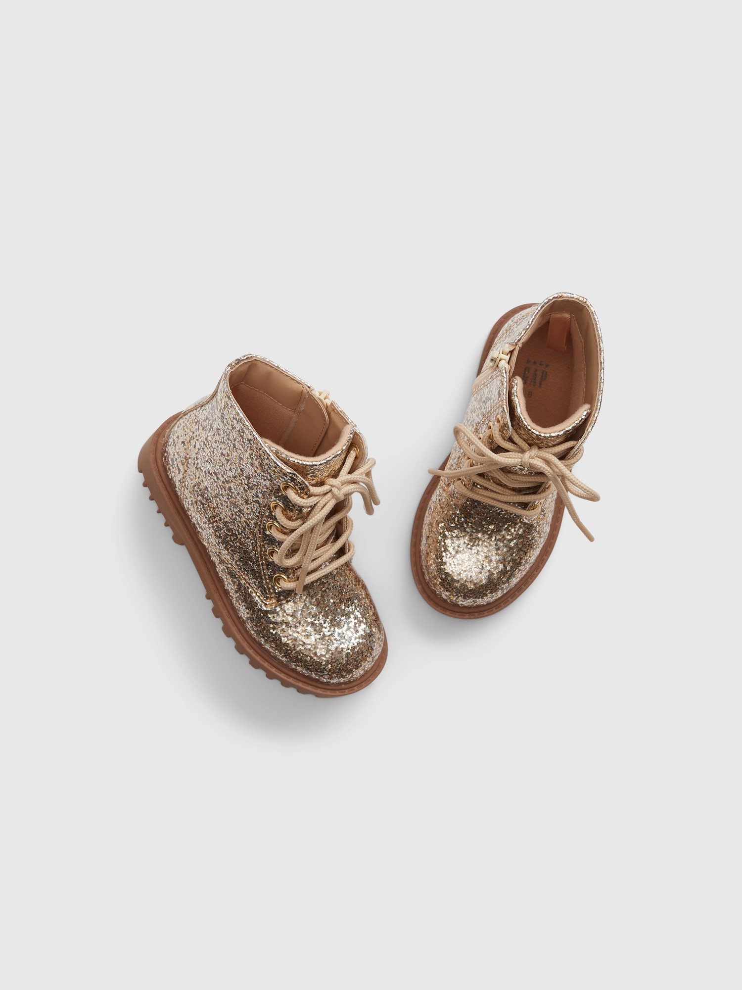 Gold booties toddler sale