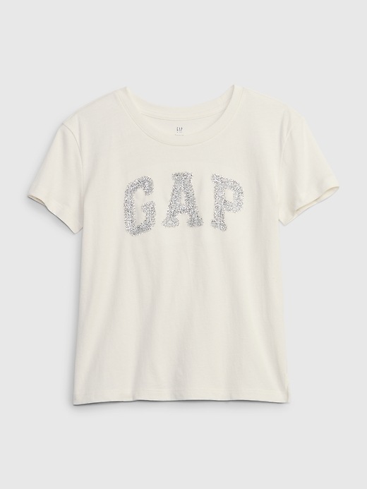 Image number 3 showing, Kids Organic Cotton Arch Logo Graphic T-Shirt