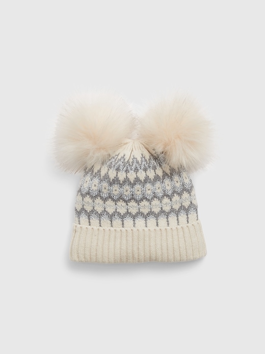 View large product image 1 of 1. Toddler CashSoft Fair Isle Beanie