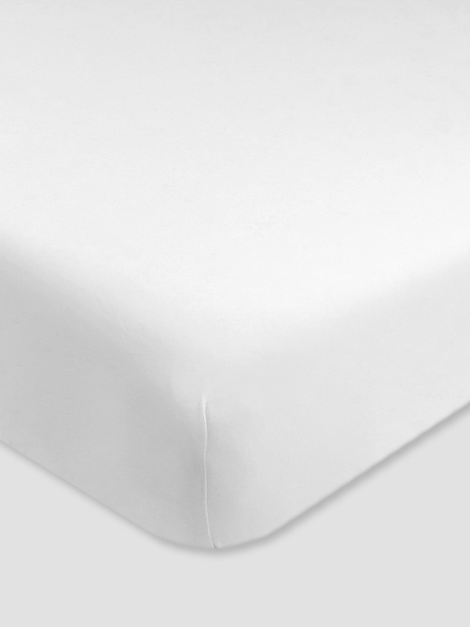 Image number 1 showing, Honest Baby Clothing Organic Cotton Fitted Crib Sheet