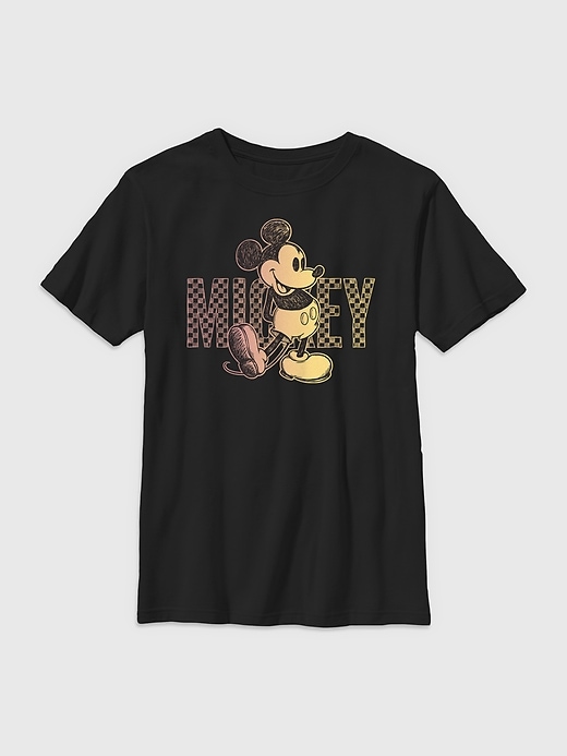 Image number 1 showing, Kids Mickey Mouse and Friends Sketch Checker Tee