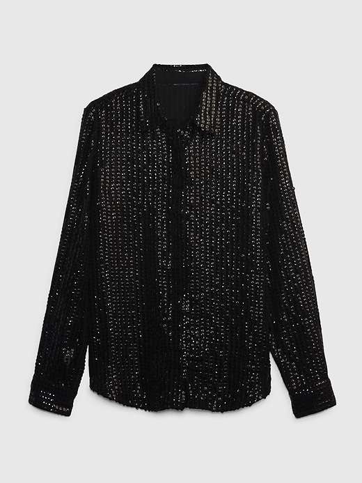 Image number 4 showing, Sequin Perfect Shirt