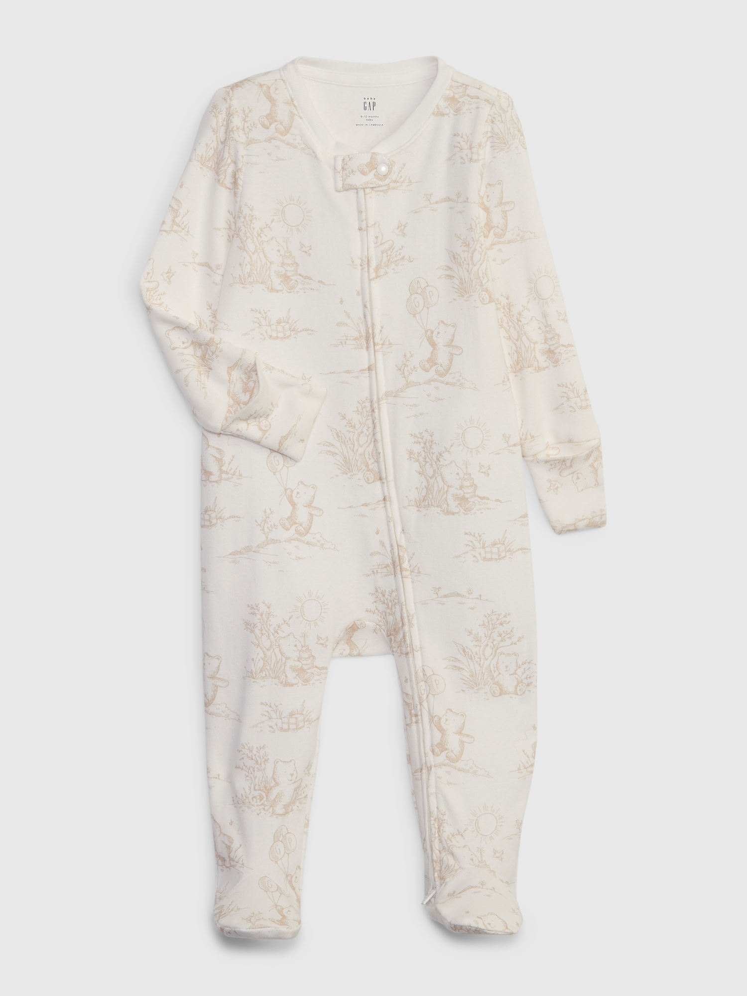 Baby Brannan Bear Footed One-Piece | Gap