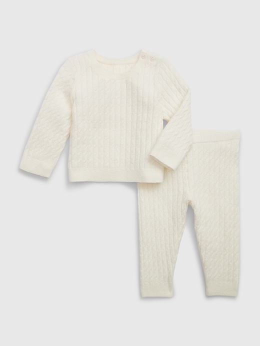 View large product image 1 of 1. Baby CashSoft Sweater Set