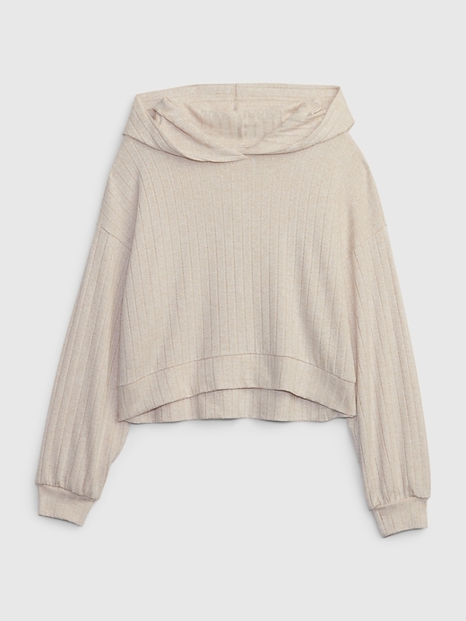 View large product image 1 of 1. Kids Softspun Rib Hoodie