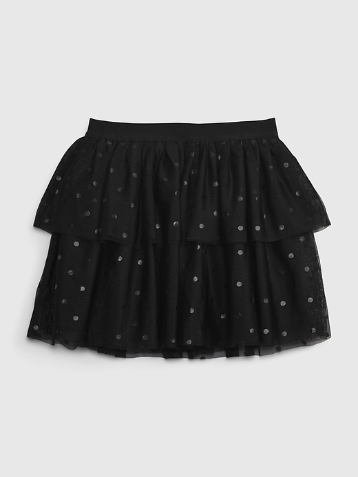 Image number 1 showing, Kids Tulle Tiered Skirt