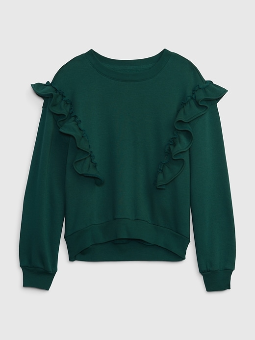 View large product image 1 of 1. Kids Ruffle Sweatshirt