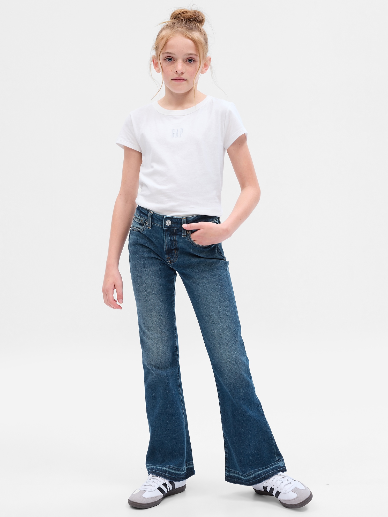GAP, Bottoms, Kids Gap Snap Crotch Jeans