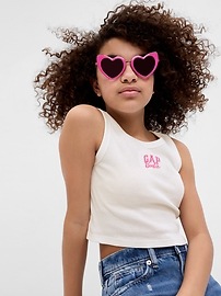 Gap × Barbie™ Kids Arch Logo Tank Top