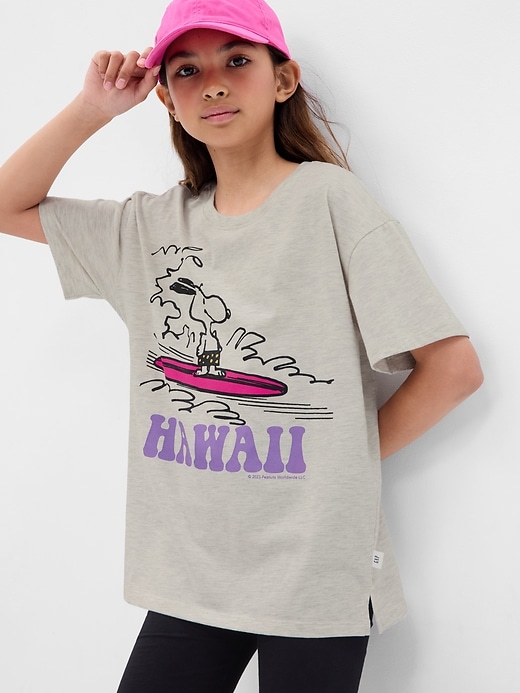 Image number 1 showing, Kids Peanuts Graphic T-Shirt