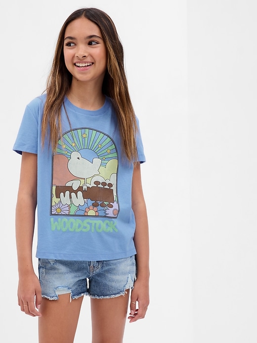 Image number 1 showing, Kids Woodstock Graphic T-Shirt