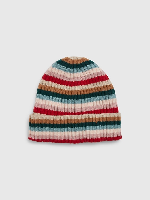 View large product image 1 of 1. CashSoft Rib Beanie