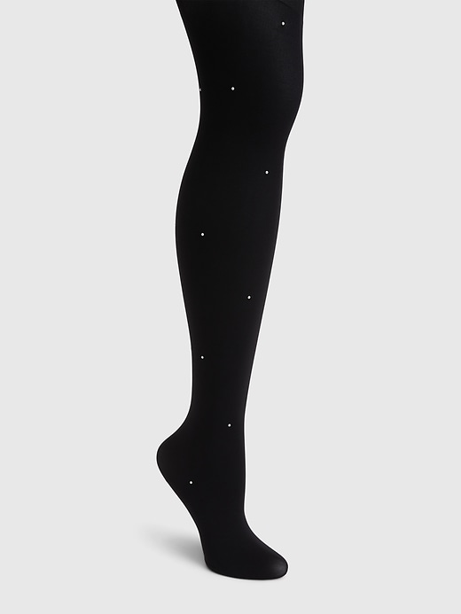 Image number 2 showing, Opaque Pearl Tights