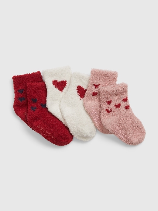 View large product image 1 of 1. Baby Cozy Socks (3-Pack)