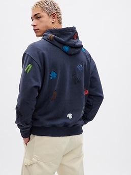 Gap Re-Issue × Sean Wotherspoon Embroidered Arch Logo Hoodie 