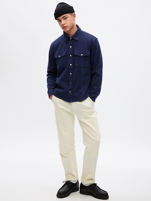 Image number 1 showing, Snap-Button Utility Shirt