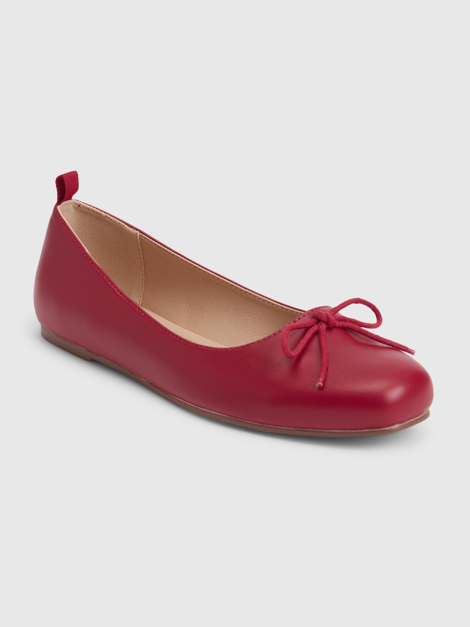 Gap Ballet Flats In Sled  Red