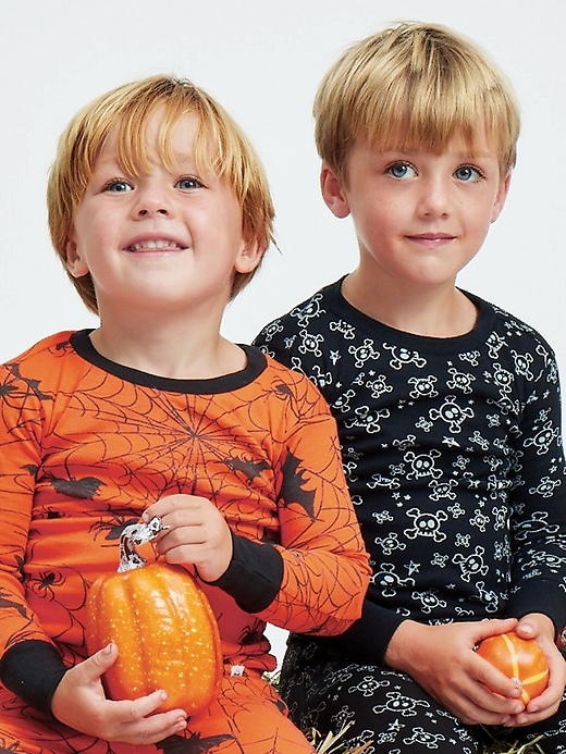 Image number 3 showing, Honest Baby Clothing 2 Piece Organic Cotton Halloween Pajamas