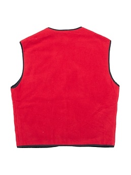 VINTAGE GAP Red Fleece Vest | Gap