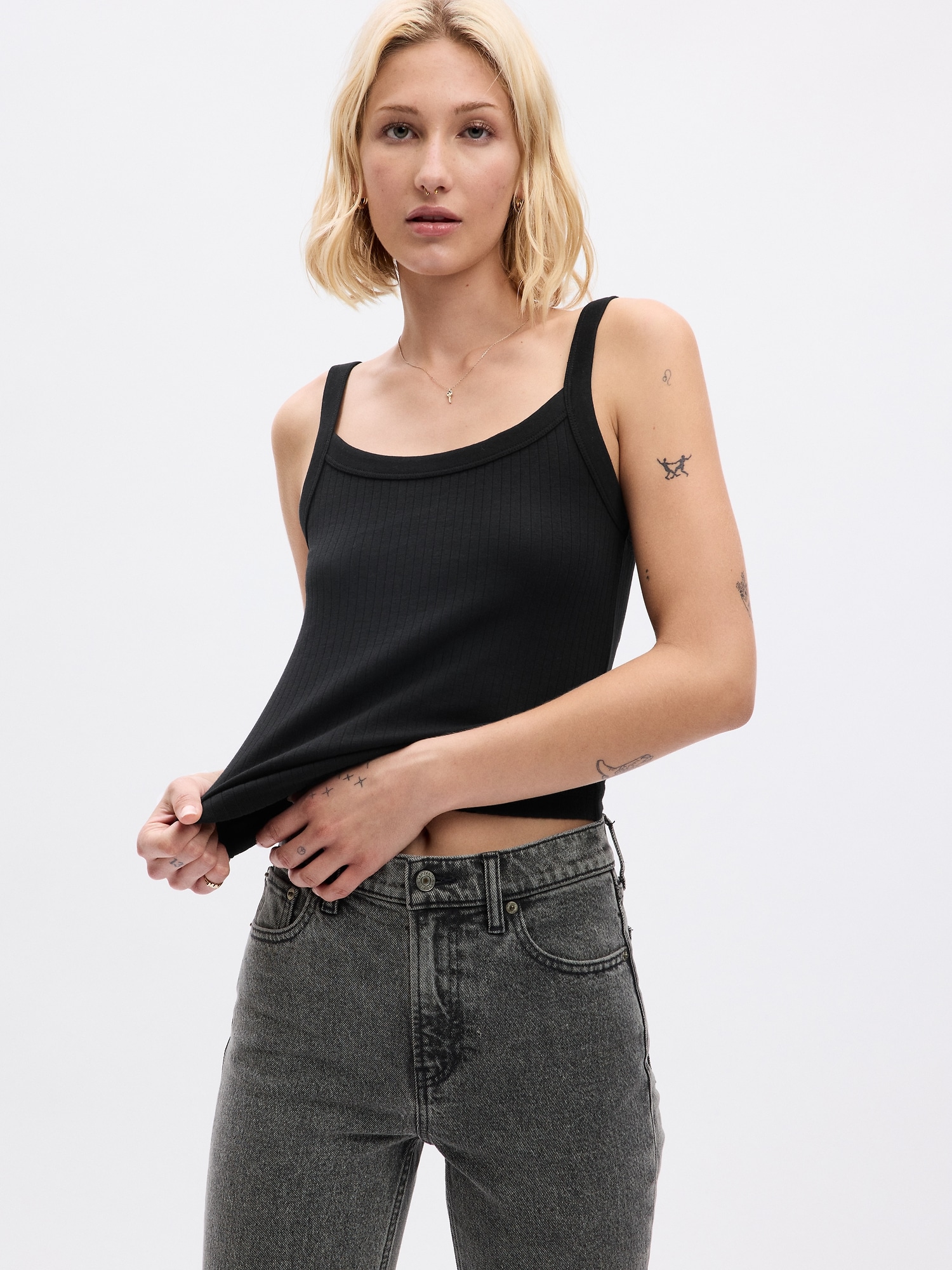 Modern Rib Tank Top | Gap