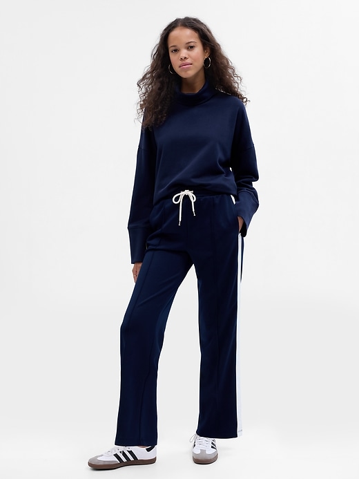 Image number 1 showing, Seamed Straight Leg Track Pants