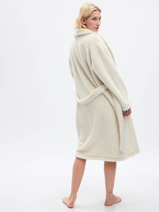 Image number 2 showing, Recycled Sherpa Robe