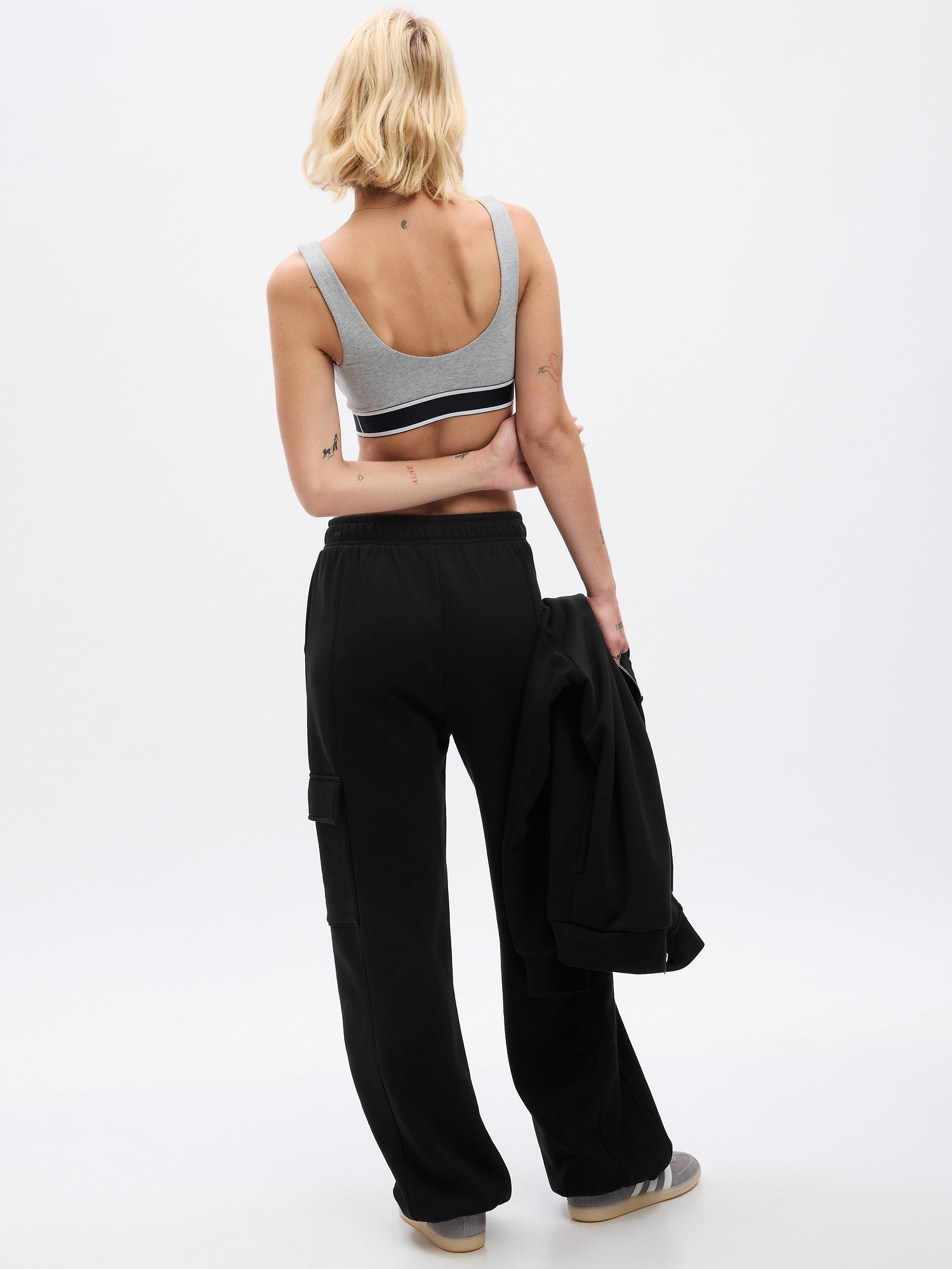 Sweatpants for Tall Girls: Woman's Garment Dyed Sweatpants Black