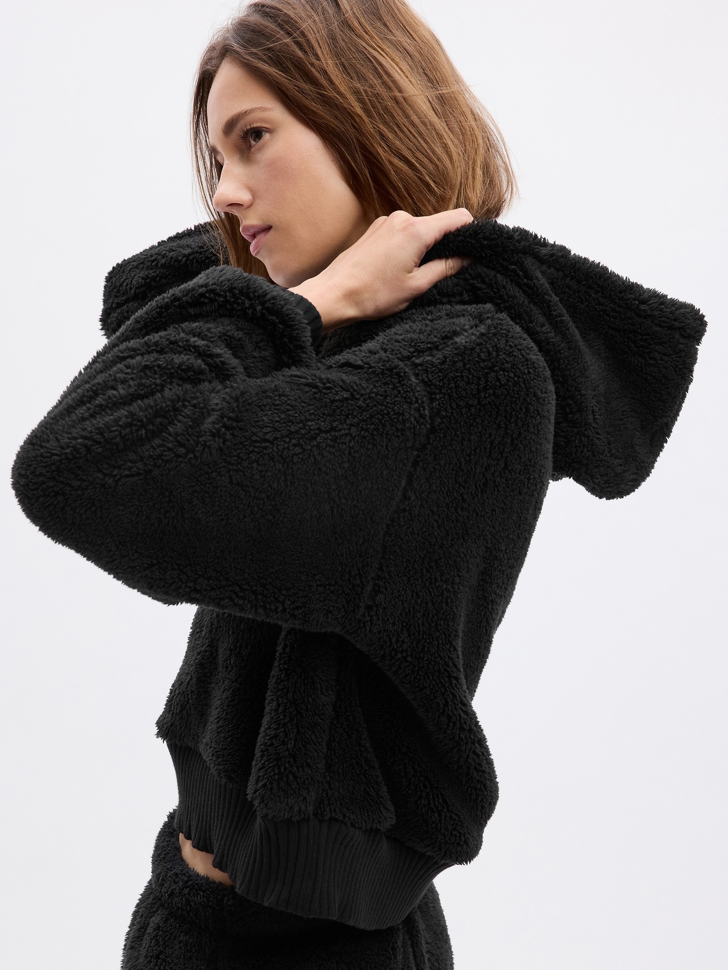 Gap fluffy online hoodie