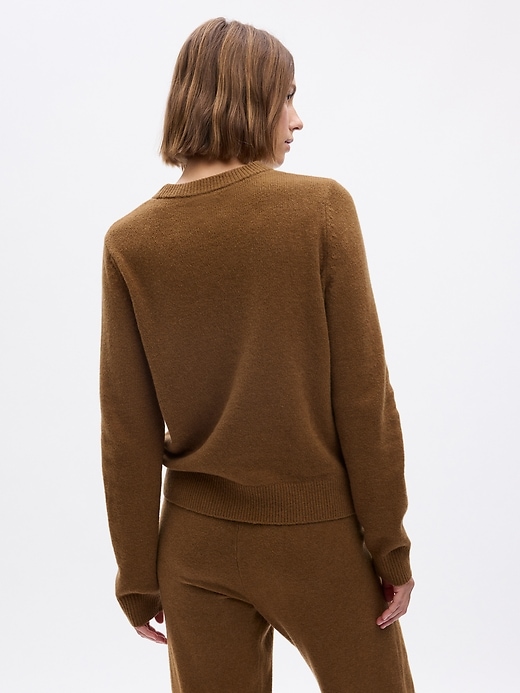 Image number 2 showing, CashSoft Crewneck Sweater