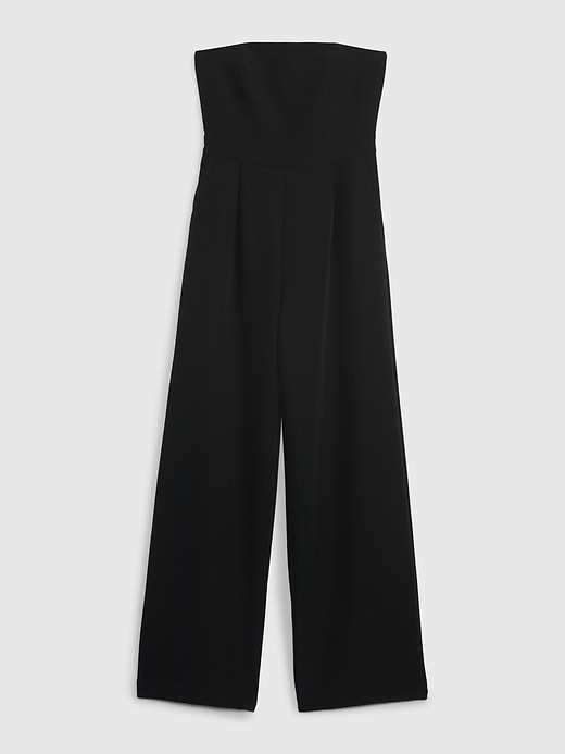 Image number 6 showing, Strapless Wide-Leg Jumpsuit
