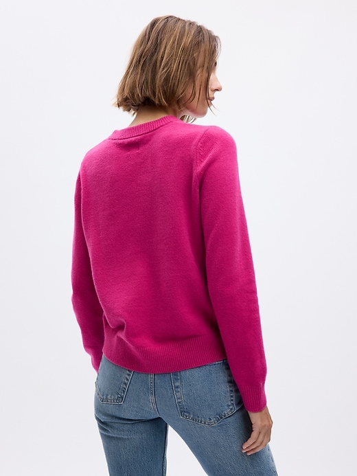 Image number 2 showing, CashSoft Crewneck Sweater