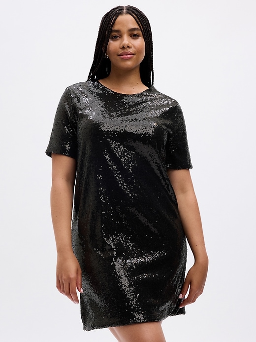 Image number 4 showing, Sequin Mini Dress