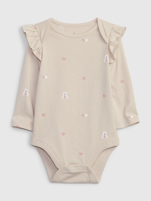 View large product image 1 of 1. babyGap Mix and Match Ruffle Bodysuit
