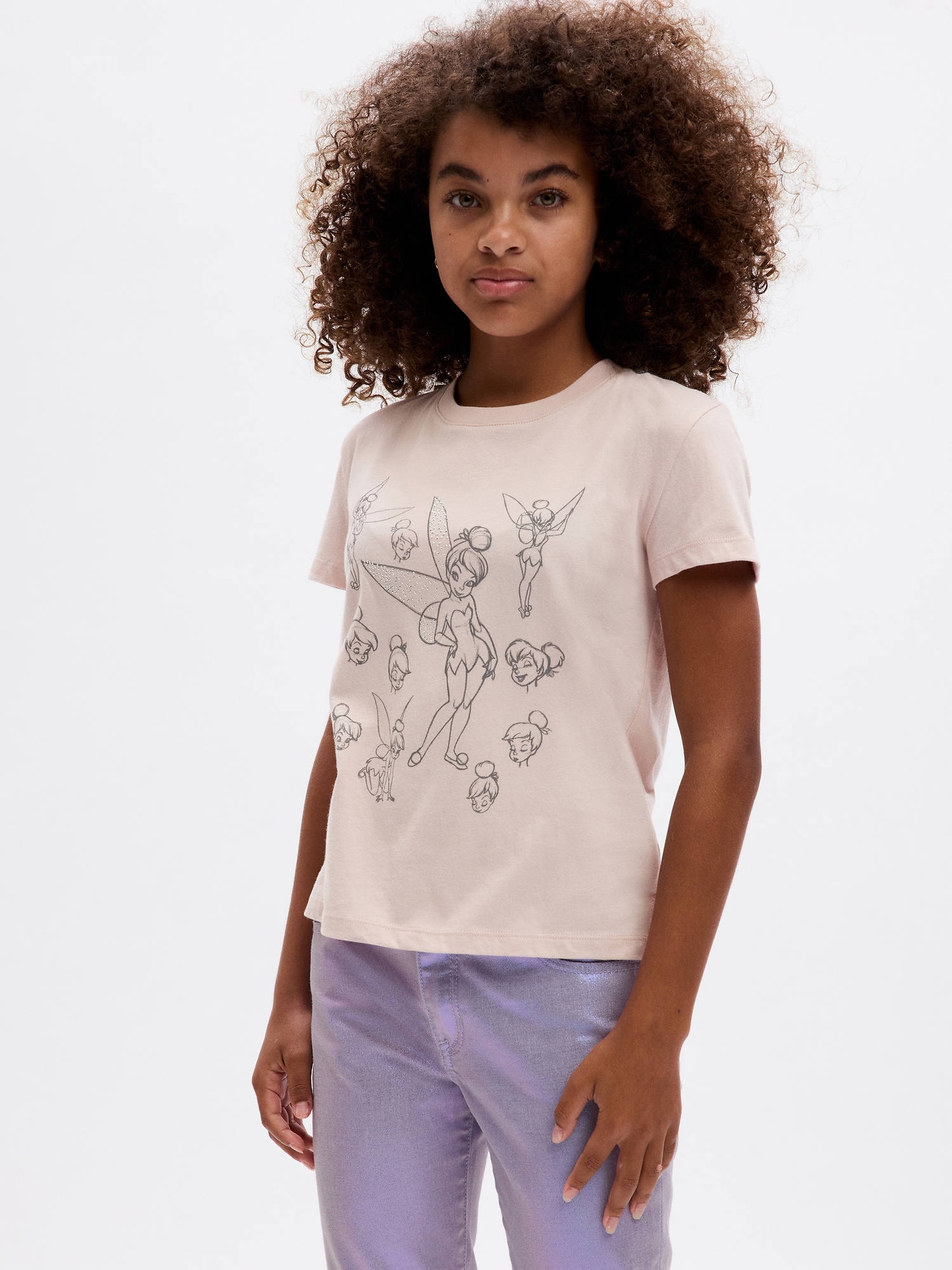 GapKids | Disney Organic Cotton Rhinestone Graphic T-Shirt