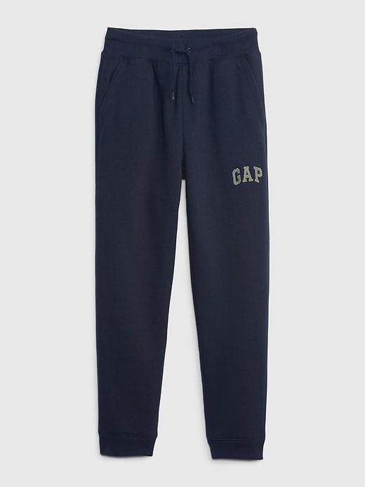 Image number 1 showing, Kids Sherpa-Lined Logo Joggers