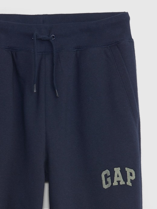 Image number 3 showing, Kids Sherpa-Lined Logo Joggers