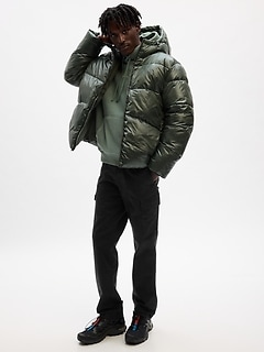 Gap down store puffer jacket