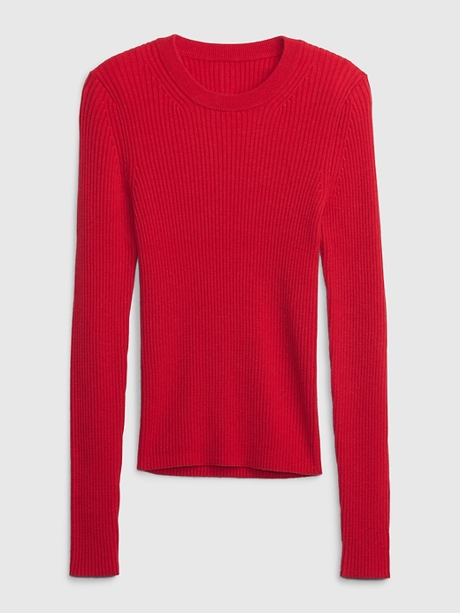 Image number 4 showing, Crewneck Rib Sweater