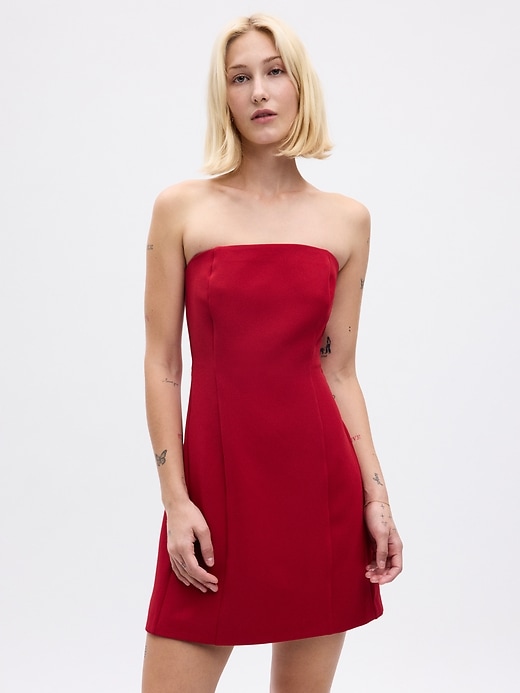 Image number 1 showing, Strapless Mini Dress