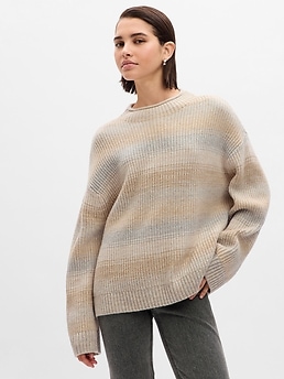 CashSoft Funnel Neck Oversized Sweater | Gap