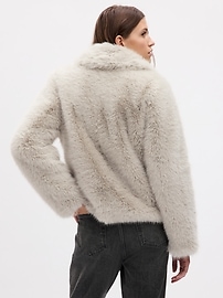 Gap faux 2025 fur vest