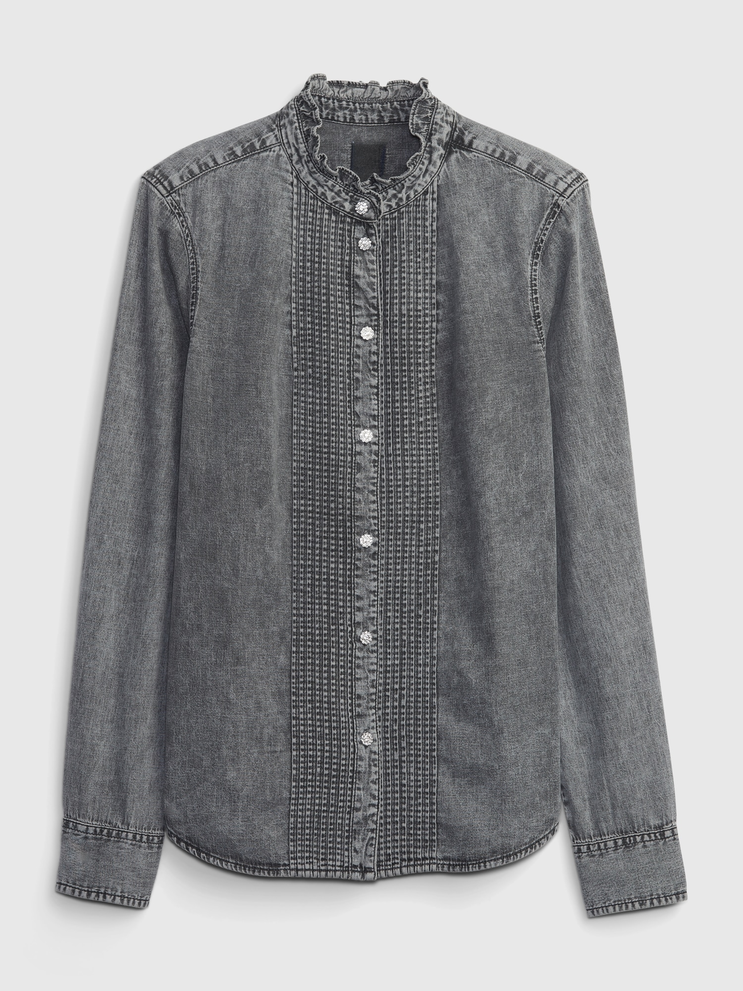 MARKS & SPENCER M&S Pure Linen Grandad Collar Shirt 2024 | Buy MARKS &  SPENCER Online | ZALORA Hong Kong