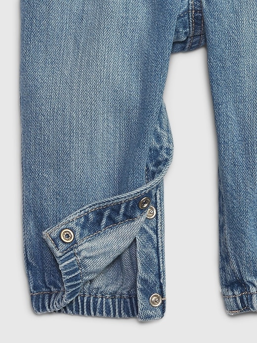 Image number 3 showing, Baby Pull-On Bubble Jeans