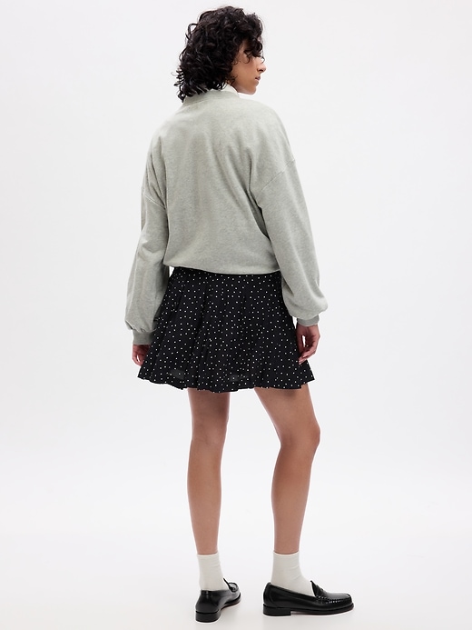 Image number 2 showing, Pleated Mini Skirt