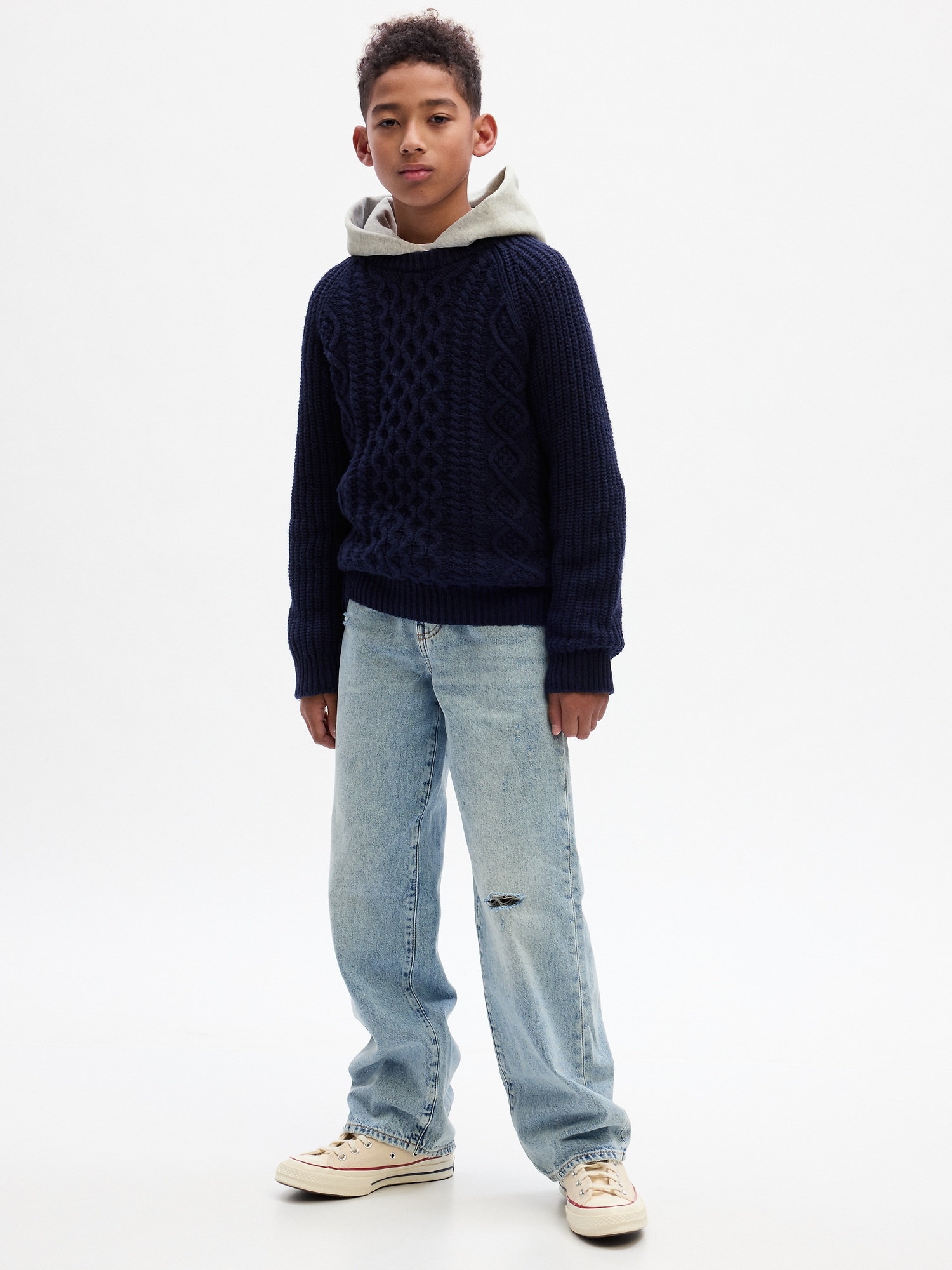 Kids Organic Jeans Gap \'90s Loose Cotton 