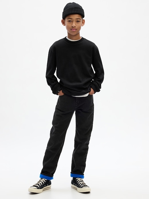 Image number 6 showing, Kids Lined Original Straight Jeans