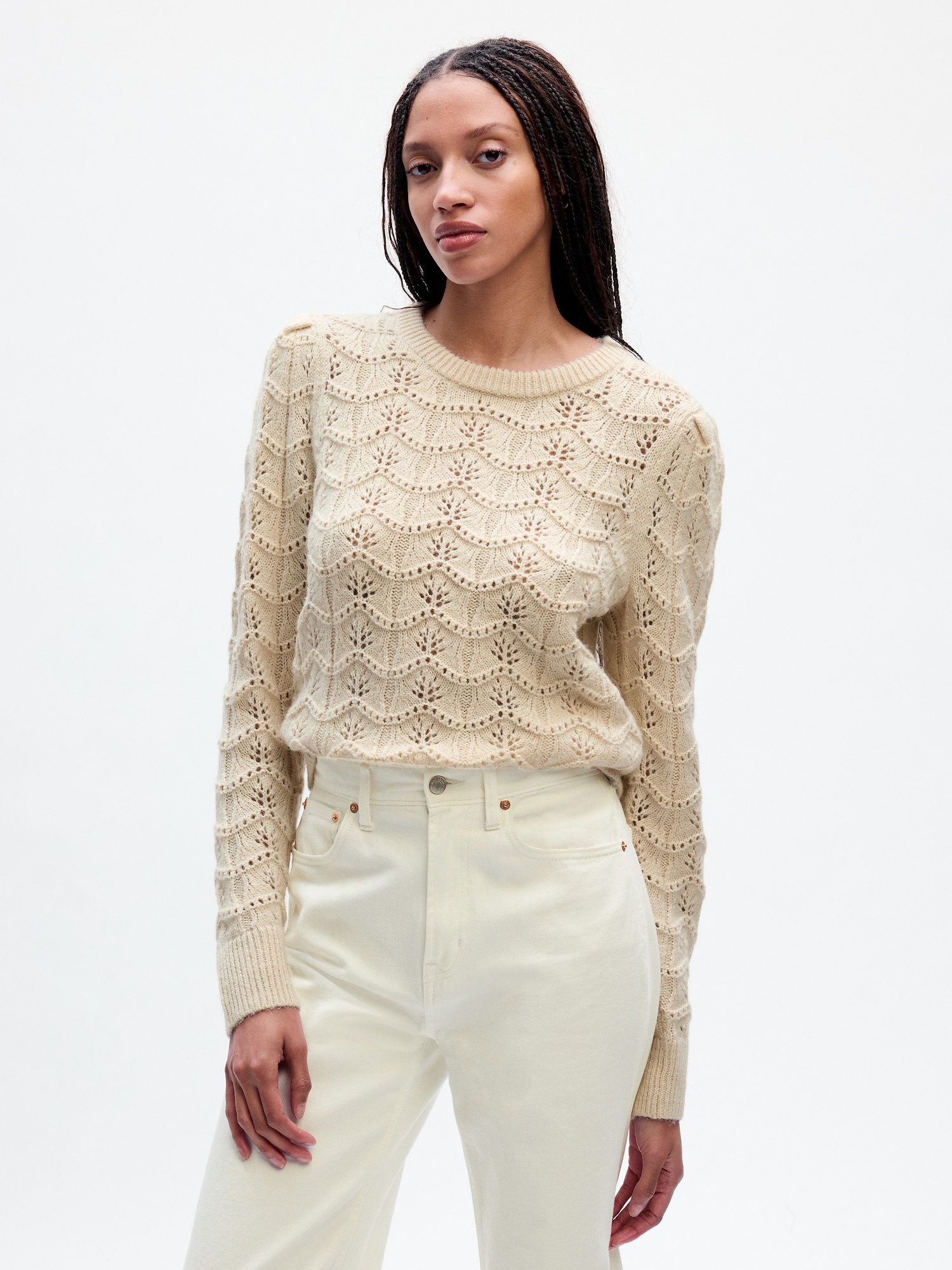 Pointelle Sweater | Gap
