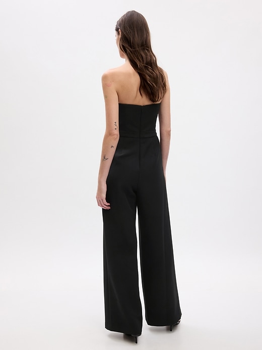 Image number 2 showing, Strapless Wide-Leg Jumpsuit