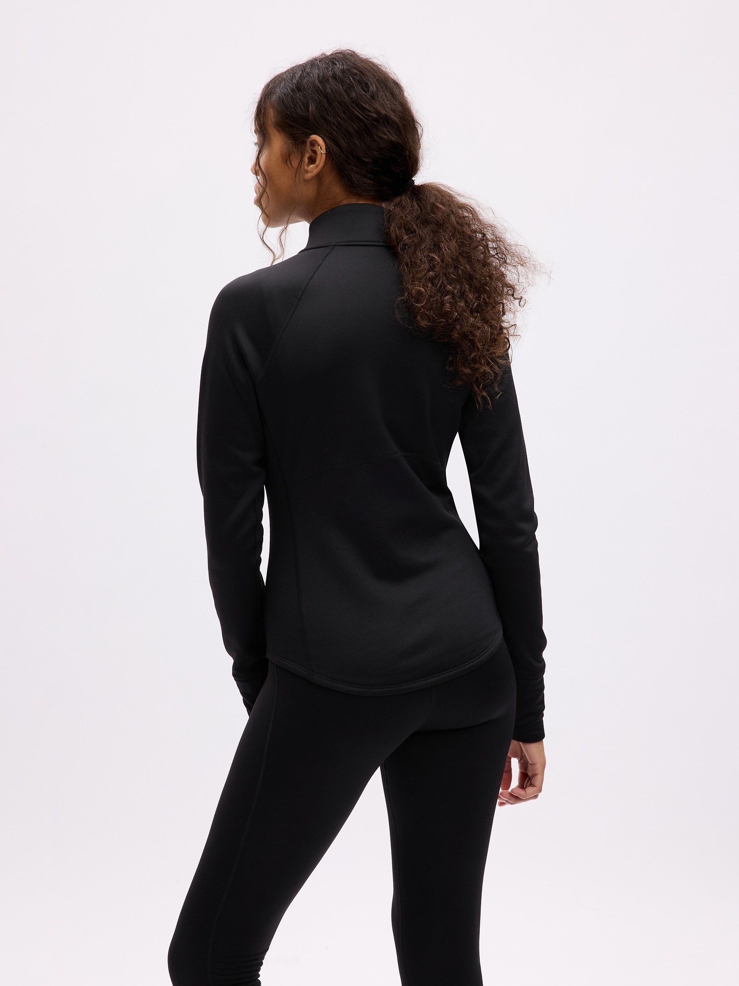 GapFit - Black Activewear Jacket Spandex Nylon